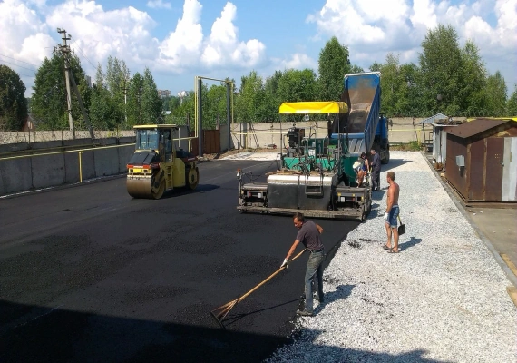 Устройство автодорог в Верхнем Мячково и Раменском районе